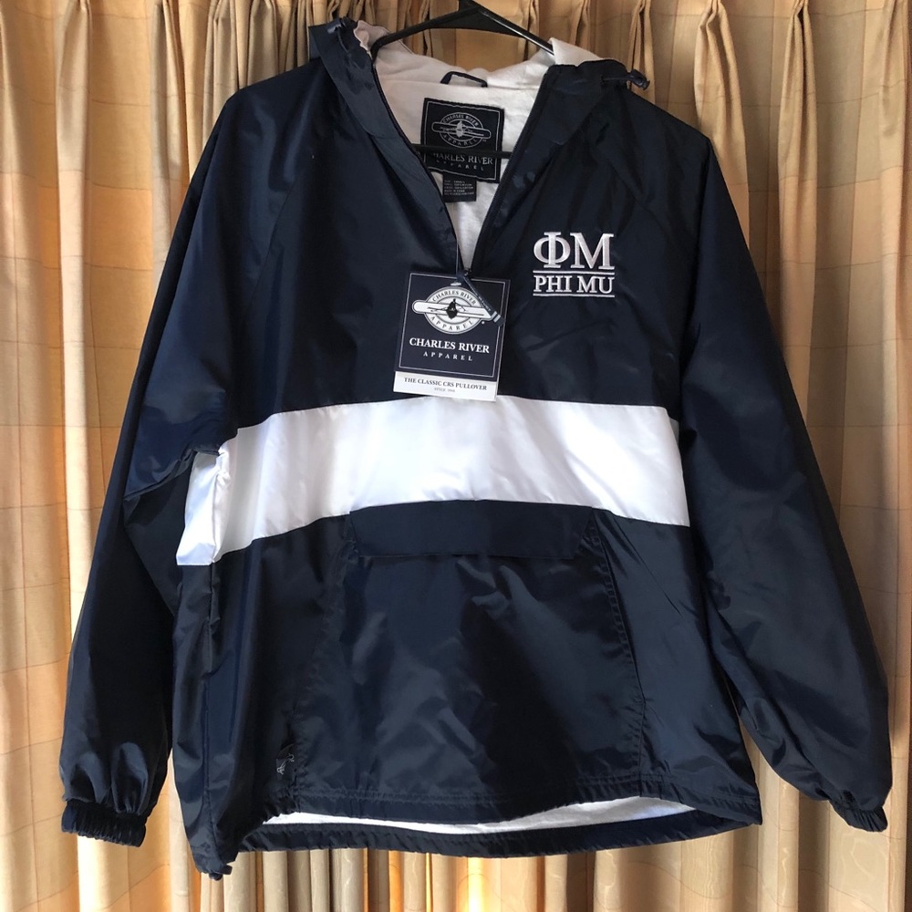 NEW Phi Mu Windbreaker